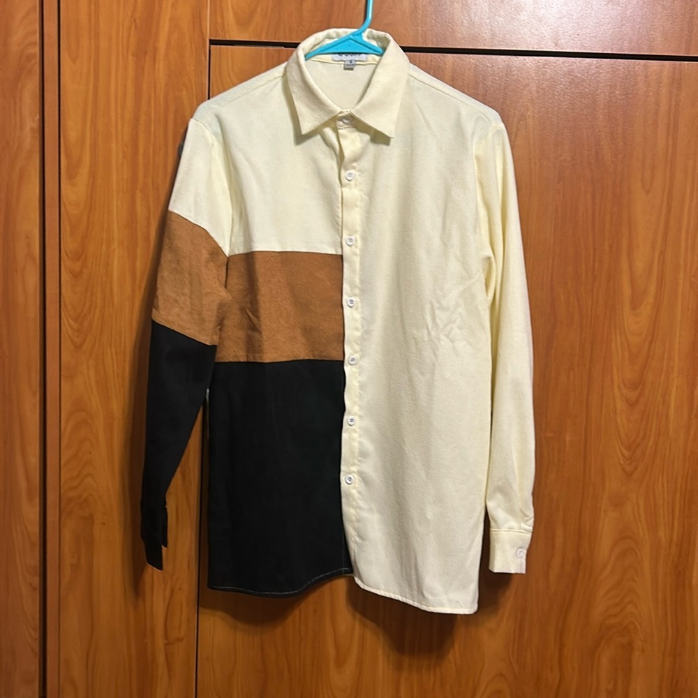 Corduroy button down size small